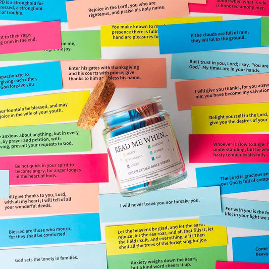 Blessed Moments: Bible Verses in a Jar